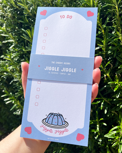 Jiggle Jiggle DL Notepad