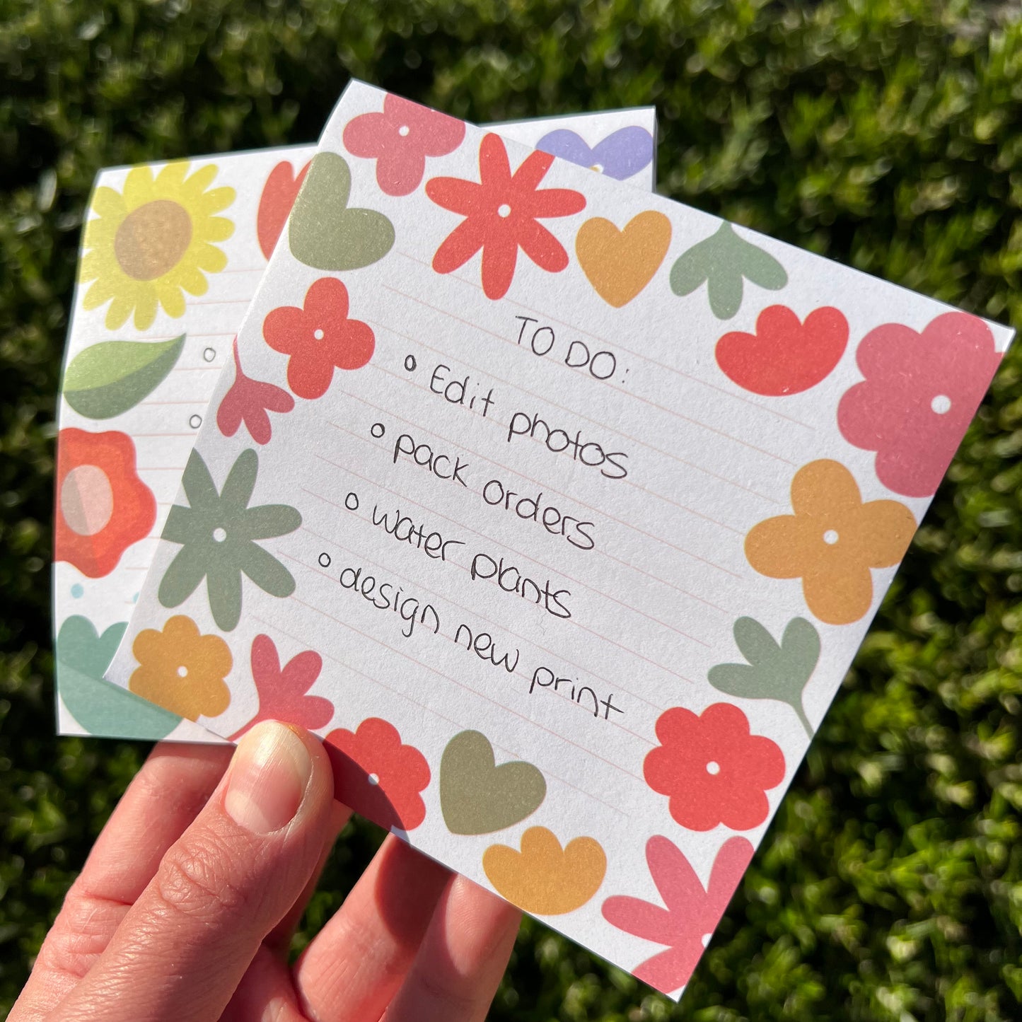 Floral Pastels Sticky Note