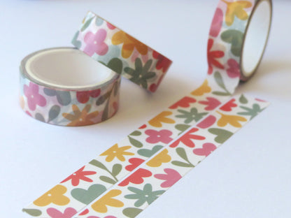 Floral Pastel Washi